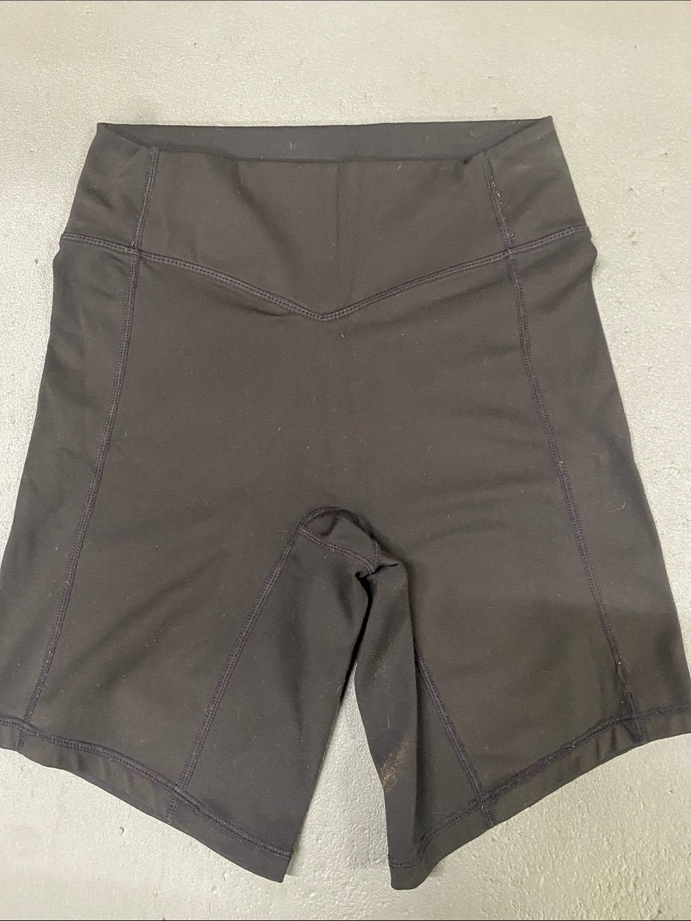 Balance Athletica Black High-Waist Bike Shorts